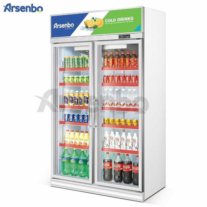 Upright 1600L Commercial Beverage Refrigerator Height 2130mm Multiscene